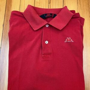 Kappa Red Polo Large